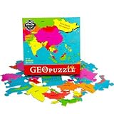 GeoPuzzle Asia - Educational Geography Jigsaw Puzzle (50 pcs) - by Geotoys