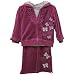 B.T. Kids Toddler Girl 3-piece Velour Track Suit