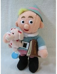 Toy: Rudolph the Red Nosed Reindeer Hermey the Elf with Misfit Elephant and Dentist Book Stuffed Plush Bean - Stuffins Inc.