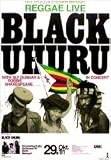 BLACK UHURU Berlin 29th October 1981 Music Poster