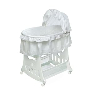 What Sleeping Option is Best for Your Newborn? Badger Basket Company Portable Bassinet 'N Cradle with Toybox Base