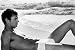Sexy Male Model, Hunk on the Beach Poster