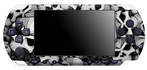 Childrens Toyshop  Video Games : Wrapstar Bones Graphic Skin (PSP)