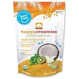 Organic Creamies Apple, Spinach, Pea & Kiwi 1 oz (28 grams) Pkg