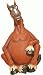 Cute Comical Horse Rubbing His Coin Bank Belly Figure 8.25