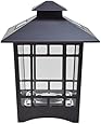 Moonrays 91197 Solar Powered LED Birkdale Brown Postcap, White
