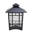 Moonrays 91197 Solar Powered LED Birkdale Brown Postcap, White