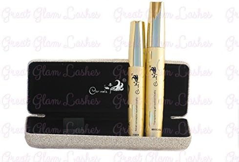 3D Fiber Mascara Gel & Fiber Lash Extension New Design Sparkly Gold