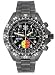 Chase-Durer Men's Special Forces 1000XL Black Ionic-Plated Underwater Demolition Team Watch #246.4BB7-XL-BR
