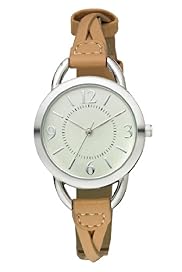 Round Face Plait Strap Analogue Watch