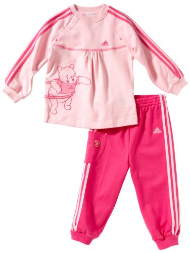 Adidas Baby Trainingsanzug Inf Dyq4 Pigset, oberteil: diva/bloom hose: bloom/diva, 80, P93 Preisvergleich