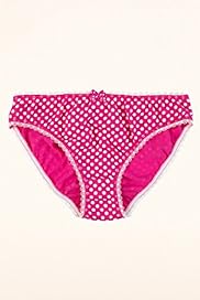 Older Girls Pure Cotton Spotted Briefs