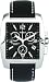 Timex Men's Classic Tonneau Chronograph Black Leather Watch #T27601