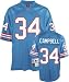 Earl Campbell Houston Oilers Light Blue NFL Premier 1980 Throwback Jersey