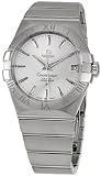 Omega Mens 123.10.38.21.02.001 Constellation Silver Dial Watch