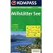 Millst�tter See: Wander-, Langlauf- und Bikekarte, mit Skitouren. Mit Panorama. GPS-genau. 1:25.000