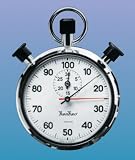 7 Jewel Double-hand Stopwatch, Dial Display : 1/100 Minute, Register : 30 Minutes, Movement : 7 Jewel-lever, Accuracy : 0.02%, Running Time : 16-18 Hours, Case Size : 55 Mm Ø, Weight : 130 Grams