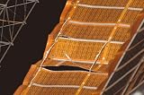 Wallmonkeys Peel and Stick Wall Decals - View of the Repaired Solar Array of the International Space Station. - 60