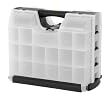 Stanley Consumer Storage 014166 Double Sided Organizer Black and Clear