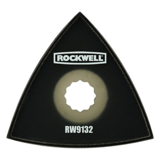 Rockwell RW9132 Sonicrafter Sanding Pad Set, Plastic Back, 2-Piece per Pack