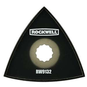 Rockwell RW9132 Sonicrafter Sanding Pad Set, Plastic Back, 2-Piece per Pack by 
