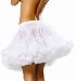 New Sexy Layered Tulle Crinoline Petticoat Slip White One Size Fits Most