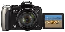 Canon - PowerShot SX20 IS - Appareil photo 12,1 mpix - Zoom 20x - Ecran LCD 2,5" - Noir