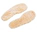 ABUSA Women's Cozy Warm Thick Fleece Sheepskin Insole