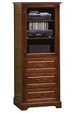Dartmouth Media Cabinet 50hx24w French Walnut