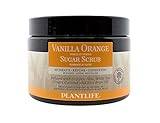 Vanilla Orange Face & Body Sugar Scrub - 100% Natural, 14 oz