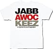 Jabbawockeez Dance Stack Logo White T-shirt Tee