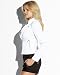 bebe Rayon Ribbed Moto Jacket image 4