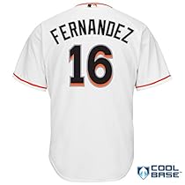 Jose Fernandez Miami Marlins #16 MLB Men's Cool Base Home Jersey
