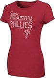 IMAGE OF Philadelphia Phillies Women's Red True Fan Heathered T-Shirt