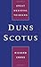 Duns Scotus (Great Medieval Thinkers)