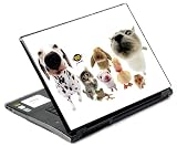 Dalmatian, Hamster, Tree Frog, Bunny, Duck, Kitties - Official Hanadeka Club Animal Decorative Protector Skin Decal Sticker for Laptop Computer