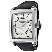 Buy Maurice Lacroix PT6167-SS001-110 Maurice Lacroix Men's PT6167-SS001-110 Pontos Collection Reserve de Marche Automatic Black Alligator Watch