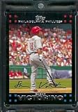 2007 Topps Limited Edition Shane Victorino Philadelphia Phillies Baseball Card #PHI4 - Mint Condition - In Protective Display Case!