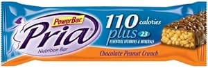 PowerBar Pria Nutritional Bar, 110 Calories, .98-Ounce Bars (Pack of 30)