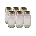 Ball 68100 half gallon wide mouth mason jars.