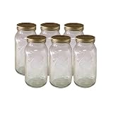 Ball 68100 half gallon wide mouth mason jars.