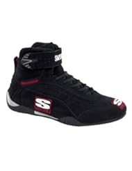 Automotive Alt: Simpson Racing AD130BK Adrenaline Black Size 13 SFI Approved Driving Shoes - Simpson Racing