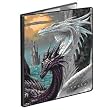 Ultra Pro The Magic the Gathering (MTG) Ciruelos' Dragon (White & Black Dragons) - Combo Portfolio Album (9 Pocket Trading Card Binder)