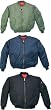 Reversible Air Force MA1 Flight Jacket Military MA-1 Style