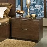 Najarian Furniture BDASPNSH Aspen Nightstand in Hazel