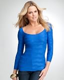 Wave Shine 3/4 Sleeve Top NAUTICAL BLUE (M/L) 41hCkrjBTgL. SL160 Wave Shine 3/4 Sleeve Top NAUTICAL BLUE (M/L)