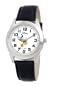 Disney Men's D139S002 Donald Duck Black Leather Strap Watch