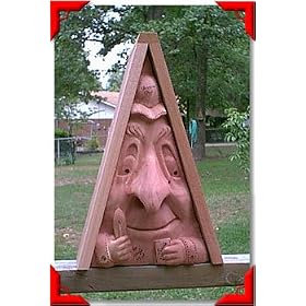 Gnome Birdhouse - Garden Guy by Woodside Gardens