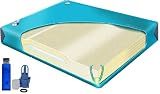 Queen 100% Waveless Waterbed Mattress With Contour Lumbar Support