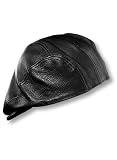 Carroll Leather Small/Medium Leather Ascot Cap